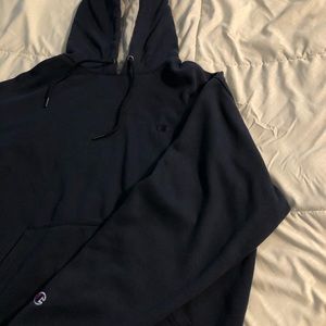 Champion men’s power blend fleece pull over hoodie